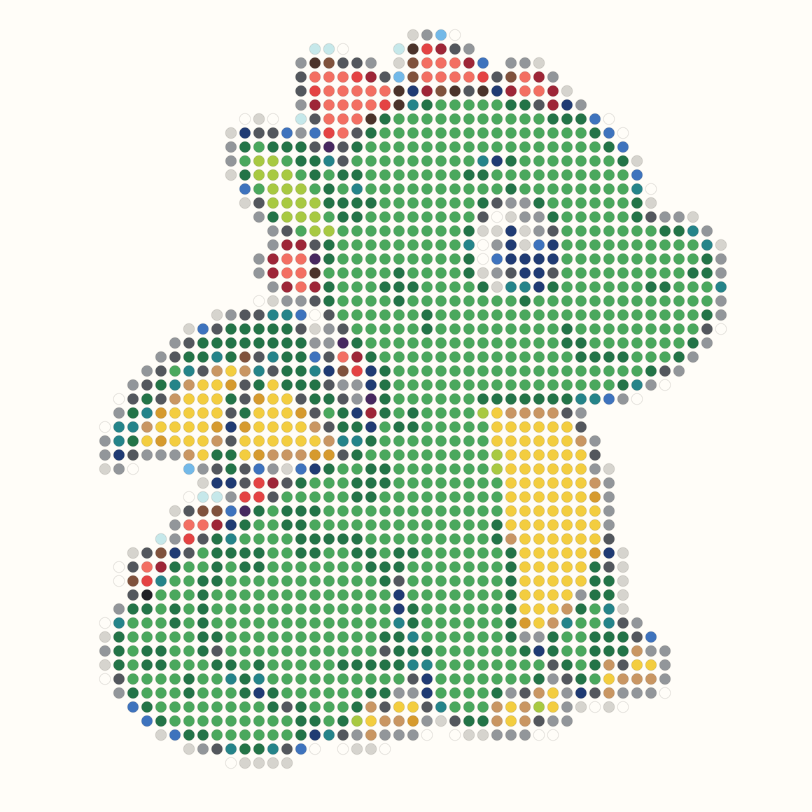 58 by 58 dragon Perler bead pattern with green body and orange details